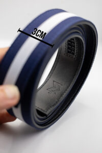 10 The Metro · Navy Stripe / Black