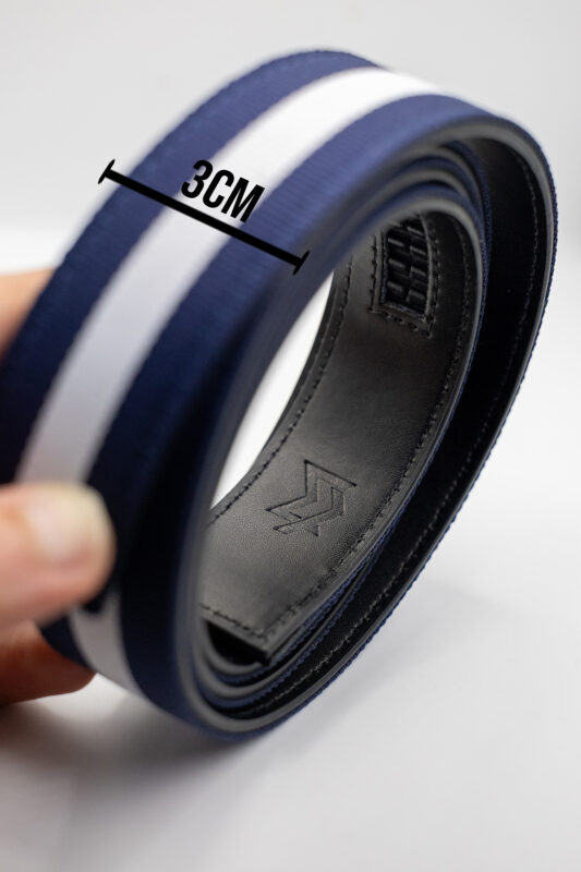 10 The Metro · Navy Stripe / Black