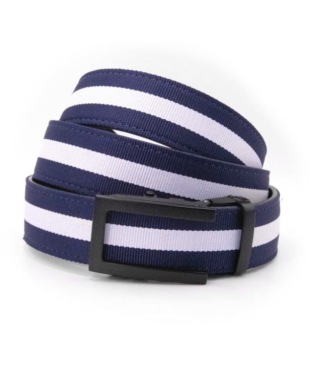 blue-black The Metro · Navy Stripe / Black